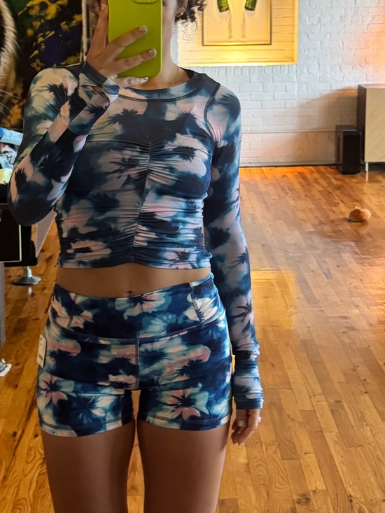 FP Movement by Free People Pants - FREE PEOPLE Crop Top & Shorts Set